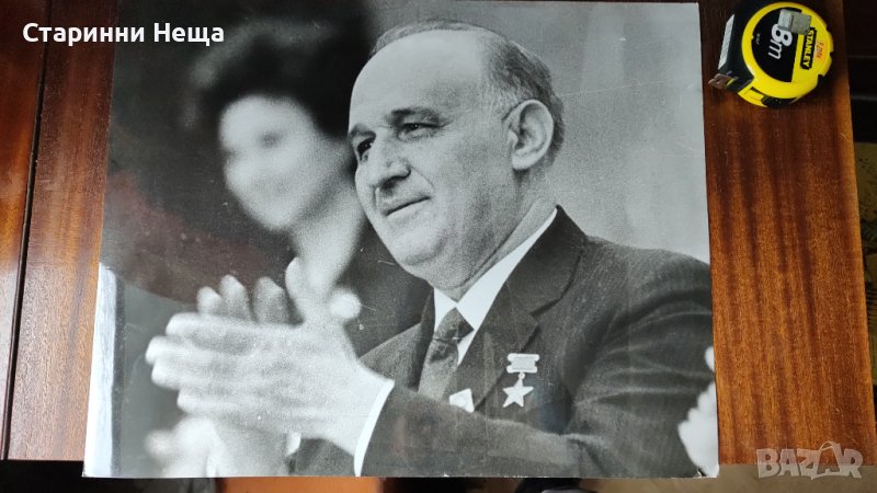 Оригинал Голям формат Истинска снимка на Тодор Живков , снимка 1