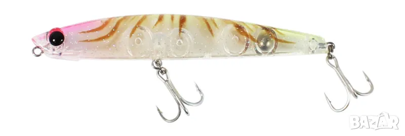 Воблер Sea Buzz Panic Tail 95F Shrimp 9.5см 8.5гр, снимка 1