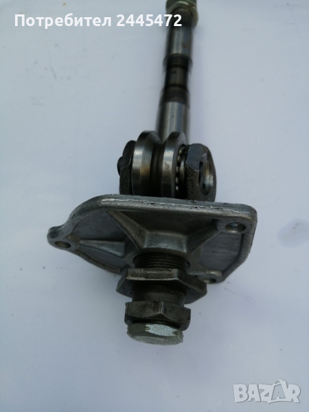 Вал с ролка за кормилна кутия Москвич 412, снимка 1