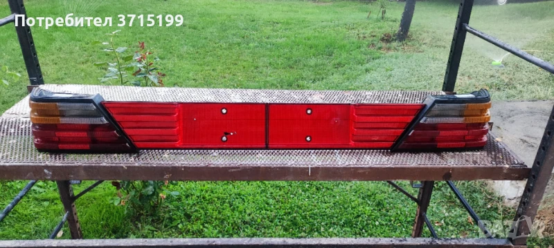 Стопове + бленда Hella за Mercedes w124, снимка 1