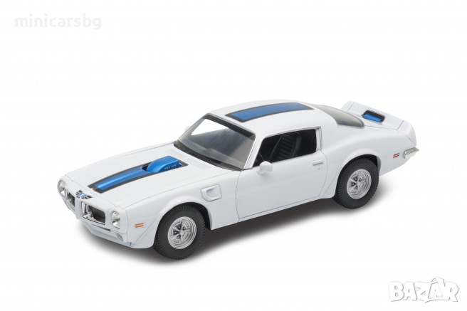 1:24 Метални колички: 1972 PONTIAC FIREBIRD (Понтиак) Welly, снимка 1