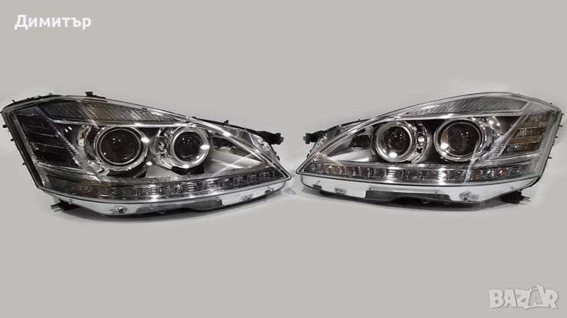 Чисто нови фарове w221 2006-2008. Plug and Play . , снимка 1