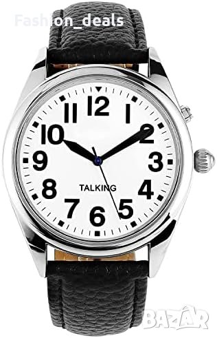 Нов Английски Мъжки говорещ часовник/Слепи Зрително увредени Възрастни, снимка 1