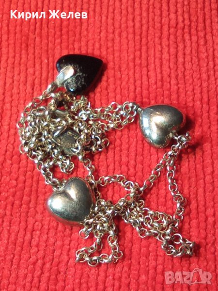 STEFANI ST. JACQUES МАРКОВО СРЕБЪРНО АРТ КОЛИЕ СРЕБРО 925 ФИНО ДИЗАЙНЕРСКО БИЖУ 28789, снимка 1