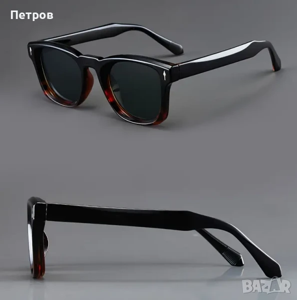 Мъжки слънчеви очила 2025 Vintage (BlackFrame) , снимка 1