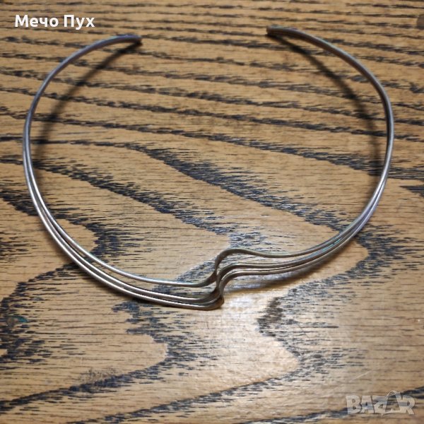 Сребърно колие (169), снимка 1