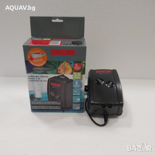 Помпа за въздух за аквариум с два изхода EHEIM 200, снимка 1