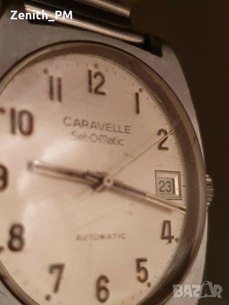 Винтидж Caravelle By Bulova - автоматик, швейцарски!, снимка 1