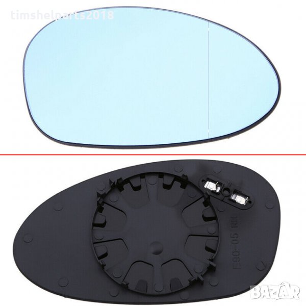 Стъкло за огледало синьо за Series 1 E81/87 2004-2013 Ε82/88 2007-2013, снимка 1