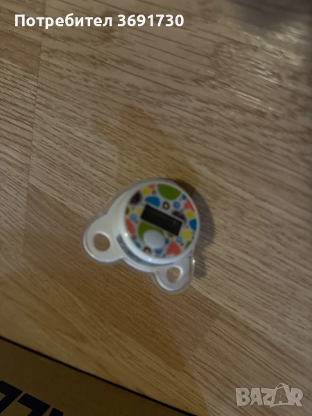 Термометър биберон за мерене на температура, снимка 1