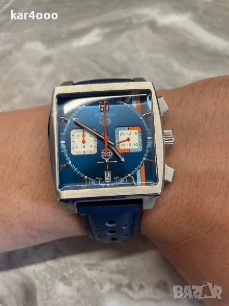 Мъжки часовник Tag heuer Monaco gulf, снимка 1