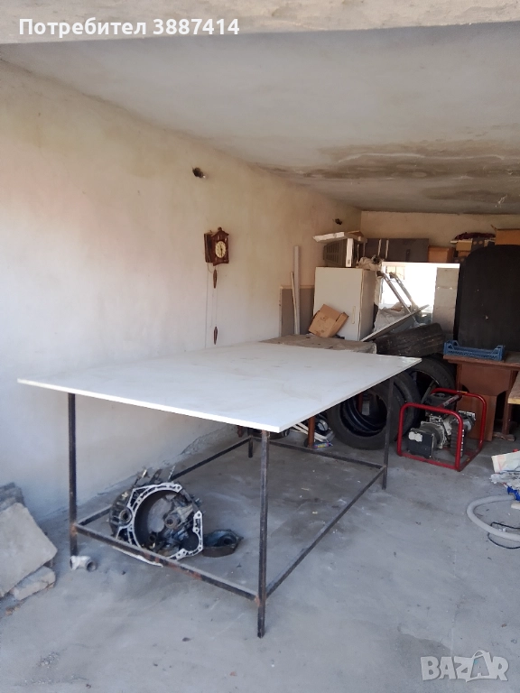 Голяма маса за крояване или работилница, снимка 1