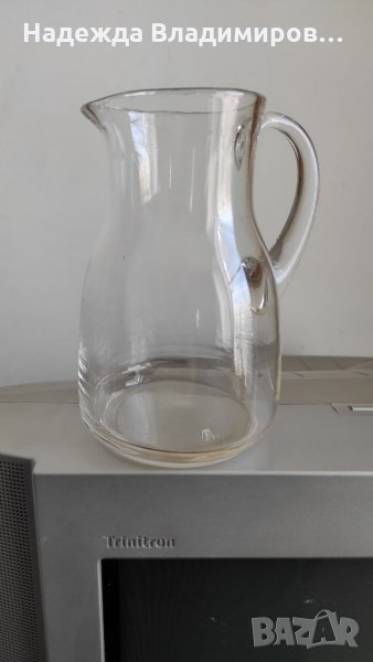 Стъклена каничка , снимка 1