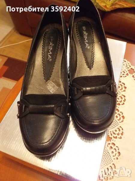 Продавам изгодно 2 чифта дамски италиански обувки от естествена кожа, снимка 1