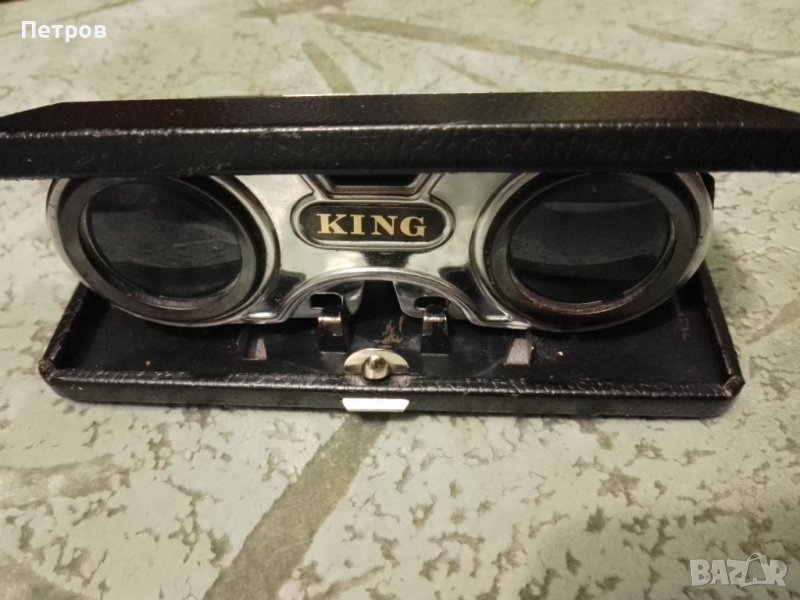 театрален сгъваем бинокъл king, снимка 1