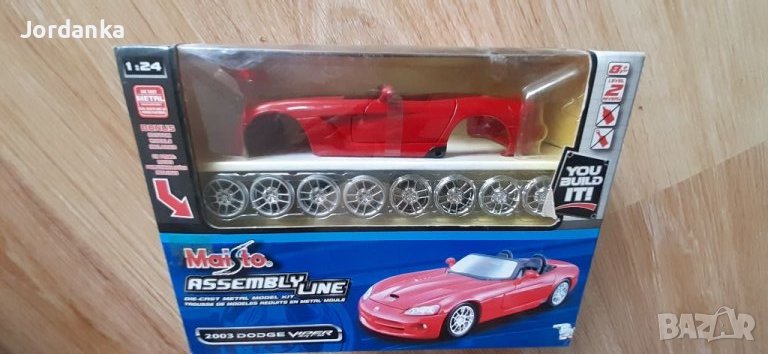 Кола за сглобяване на maisto 1/24, снимка 1