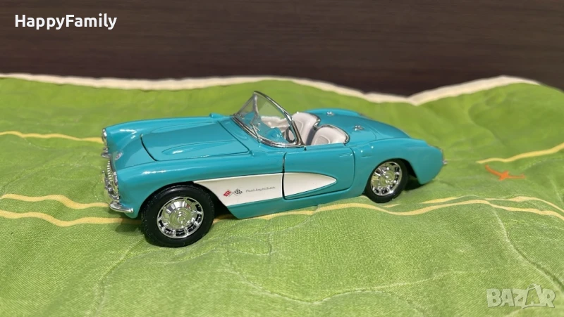 Мащабен модел Chevrolet Corvette 1957 1:24 Maisto, снимка 1