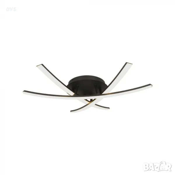 LED плафон 20W 3000K VT-7792 V-TAC черен, снимка 1