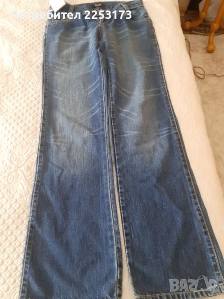 Дамски плитки дънки, снимка 1