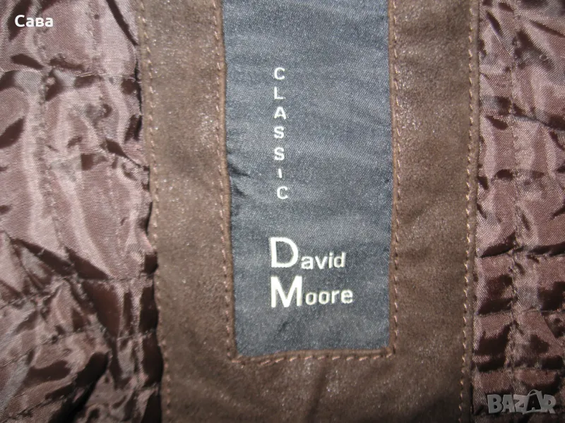 Кожено яке DAVID MOORE  мъжко,ХЛ, снимка 1