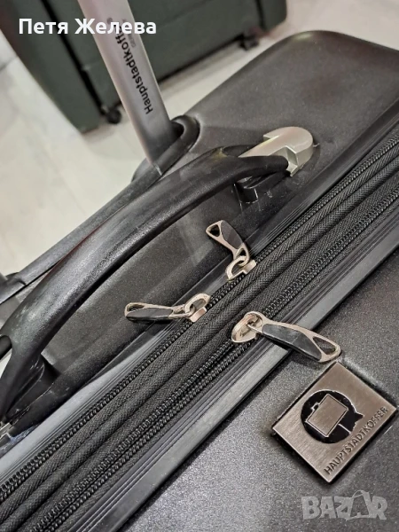 Куфар HAUPTSTADTKOFFER ( с телескопична дръжка, колела, шифър,уширител), снимка 1