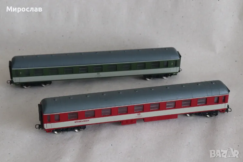 H0 1/87 LIMA??? ЛОКОМОТИВ ВАГОН ВЛАК ВЛАКЧЕ ЖП ЛОТ 2 БР., снимка 1