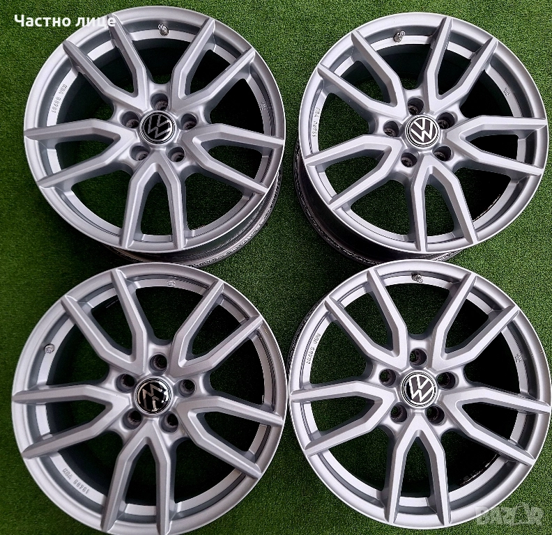 Продавам 4бр 17-ки джанти за Фолксваген Пасат, Тигуан, Шаран, Голф 5,6,7, Туран , снимка 1