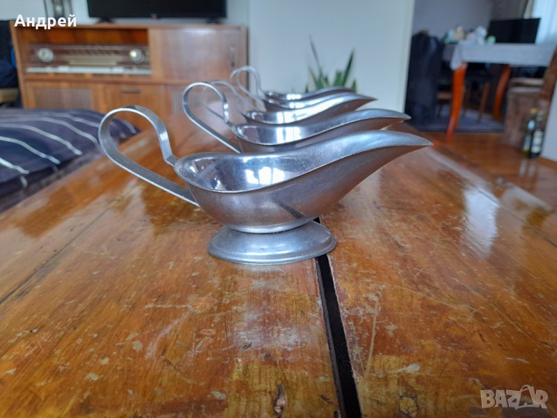 Стара неръждаема сосиера,сосиери, снимка 1