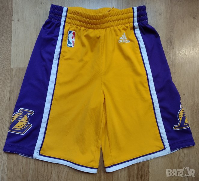 NBA / Los Angeles Lakers / Adidas - баскетболни детски шорти 140см., снимка 1