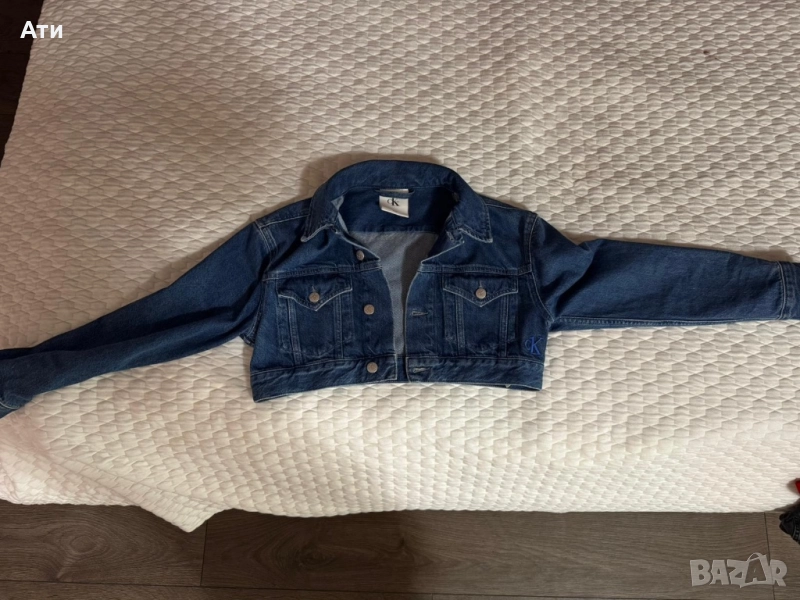 Дамски дънково яке СК, снимка 1