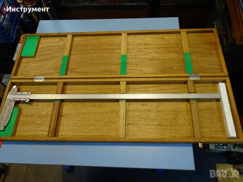 Шублер Mitutoyo 533-405 CN75 0-750mm Vernier Caliper със скосени върхове, снимка 1