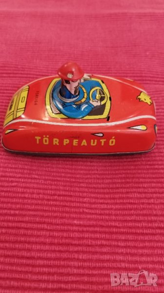 Колекционерска тенекиена количка Torpeauto Унгария 60те години Tin Litho. , снимка 1