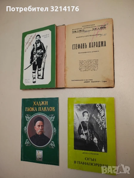 Огън в Панагюрище - Делчо Стефанов, снимка 1