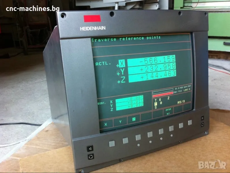 Heidenhain Монитор CNC ЦПУ LE410, LE420 и Клавиатура TE420, снимка 1