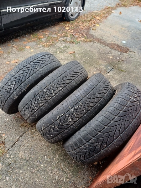 Джанти с гуми 15 зимни за Хонда джаз 2009, снимка 1