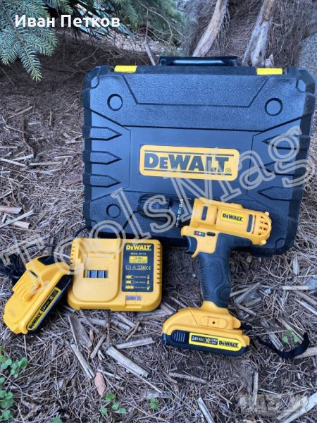 Ударен Винтоверт Dewalt 24v с инструменти+2 години гаранция, снимка 1