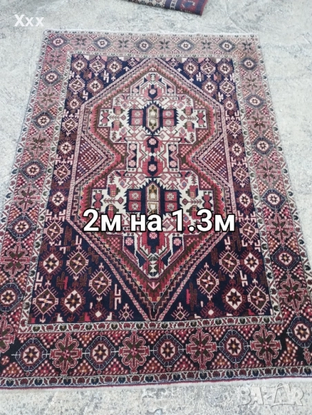 Ръчно тъкана вълнена персийска пътека.Иран Afshar.Антика за цените., снимка 1