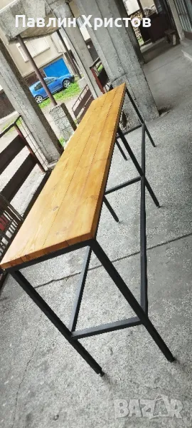 Изработка на различни видове мебел от метал и дърво-стил индустриал, снимка 1