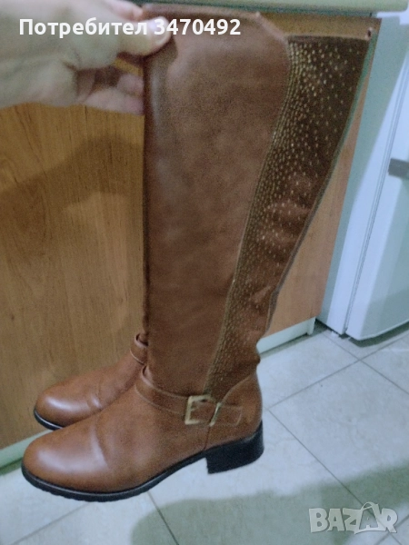Дамски ботуши от еко кожа , снимка 1
