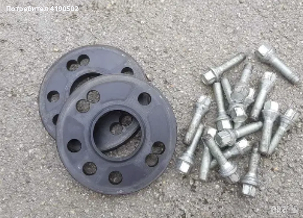 Фланци за Renault - 5x108 с 10 дълги болта, снимка 1