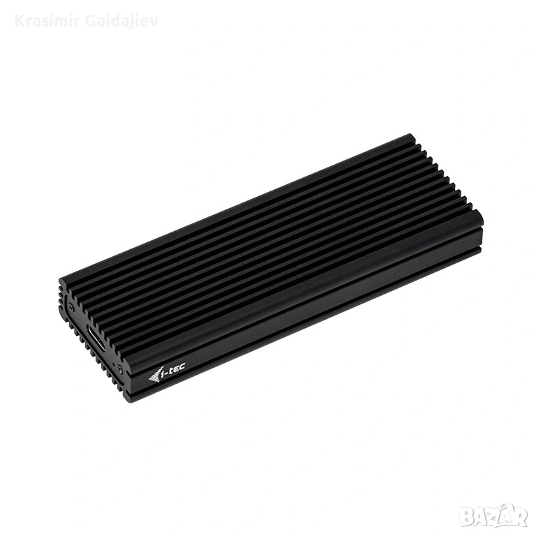 i-tec MySafe USB-C M.2 NVMe устройство, метален корпус, външен 10 Gbps, снимка 1