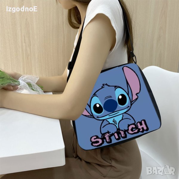Текстилна чанта Disney Lilo & Stich - Лило и Стич , снимка 1