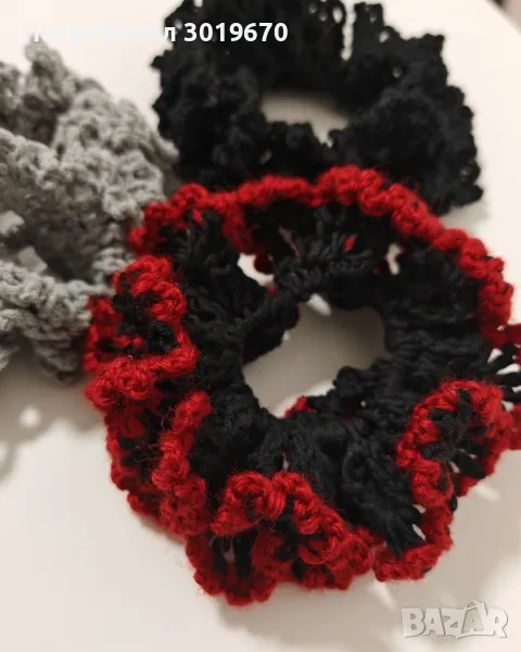 скрънчита за коса ластичка, снимка 1