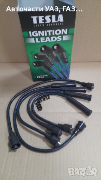 Кабели свещи УАЗ комплект, силикон, снимка 1