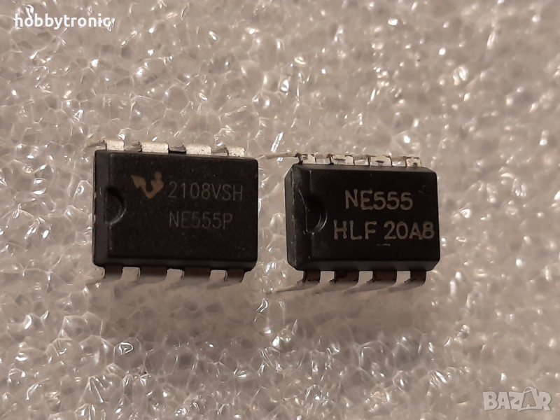 Таймер NE555P интегрална схема DIP8, SO8, снимка 1