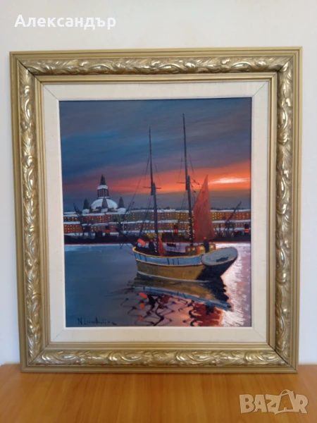 Маслена картина Подписана, снимка 1