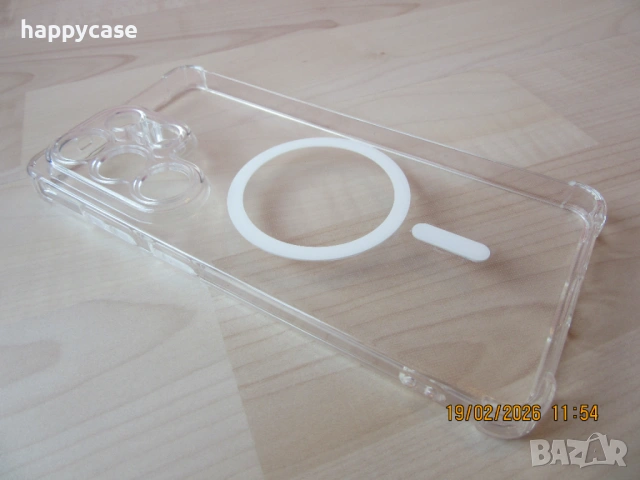 Samsung Galaxy S26 Ultra / S26+ / S26 / Удароустойчив MagSafe силиконов кейс гръб калъф, снимка 13 - Калъфи, кейсове - 53430919