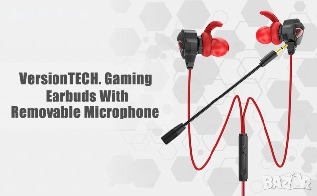Геймърски слушалки с микрофон VersionTECH за PS5 PS4 Xbox One Nintendo, снимка 1 - Аксесоари - 39310963