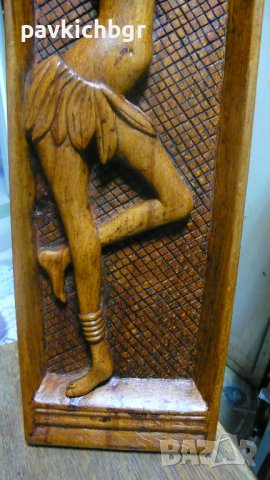 Антикварна дърворезба, снимка 3 - Антикварни и старинни предмети - 41209302