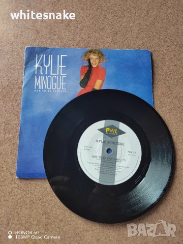 Kylie Minogue "Got to be certain" Vinyl 7",GB 